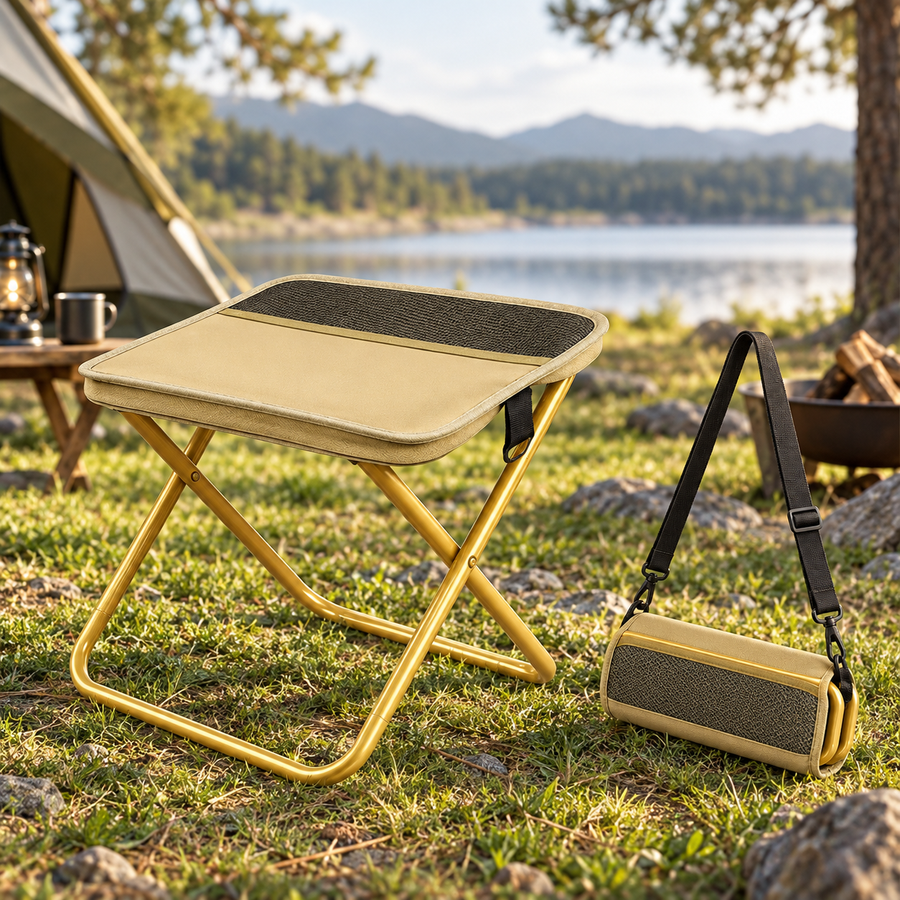 Folding chair and backpack carry bag